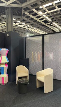 pitti immagine-caliu milano-allestimento